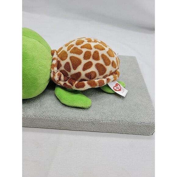 TY Beanie Boos Zippy 6" Sea Turtle Plush Stuffed Animal Glitter Eyes Toy - Picture 8 of 14